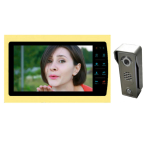 Видеодомофон SINARAI VM-RA703SD+Видеопанель цветная COMPETITION SAS-5 CCD видеокамера SHARP 420 твл