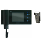 Видеодомофон Samsung SHT-3005 +Видеопанель цветная COMPETITION SAS-5 CCD видеокамера SHARP 420 твл